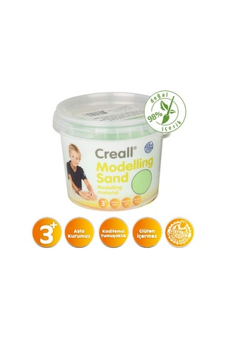 Creall Kinetik Modelleme Kumu 750gr Yeşil