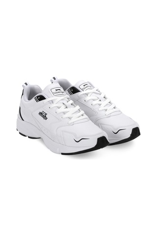 Slazenger Alfa I Kadın Beyaz / Siyah Koşu & Yürüyüş Spor Ayakkabısı Beyaz - Siyah