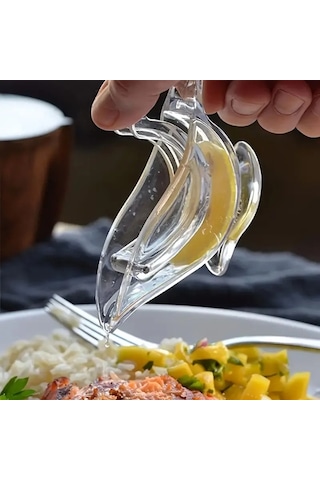 Periboia Kuş Şeklinde Sunumluk Limon Sıkacağı Çok Renkli