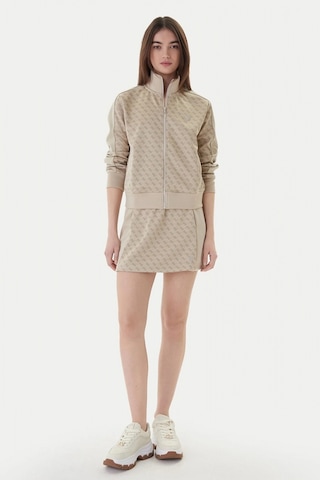 Guess Maya 4g Tam Fermuarlı Kadın Çok Renkli Sweatshirt V6rq08k2042-fnn0 Çok Renkli