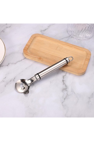 Reedark Paslanmaz Çelik Kaktüs Soyucu - Uzun Saplı Mutfak Aleti 19x4.8 Cm - Sebze Meyve Soyma Ve Dilimleme Aracı