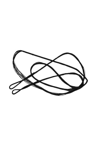 Dolıty Okçuluk Bowstrings Yay Dizeleri Siyah Olimpik 166cm Siyah