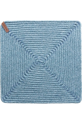 Koza Home Cesta El Yapımı Örgü Turkuaz Kare Supla 32x32 4002 Turkuaz