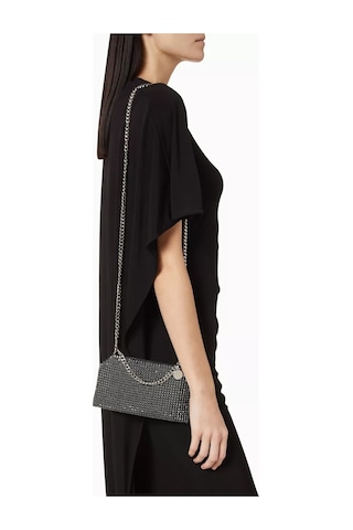 Stella Mccartney Falabella Kristal File Omuz Çantası, El Işçiliği & Vegan Siyah
