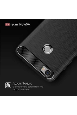 Xiaomi Redmi Note 5a Kılıf Zore Room Silikon Kapak Lacivert