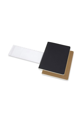 Moleskine Cahier Journals Subject Defter 19x25 Black/kraft Brown Kahverengi - Siyah