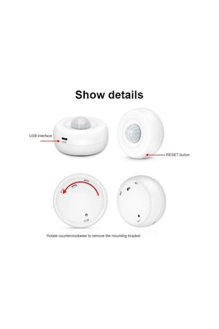 TUYA DESTEKLİ WİFİ AKILLI HAREKET SENSÖRÜ