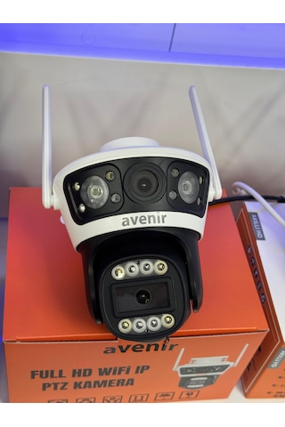 Av-s302 4mp 2 Kameralı Wifi Ptz Kamera