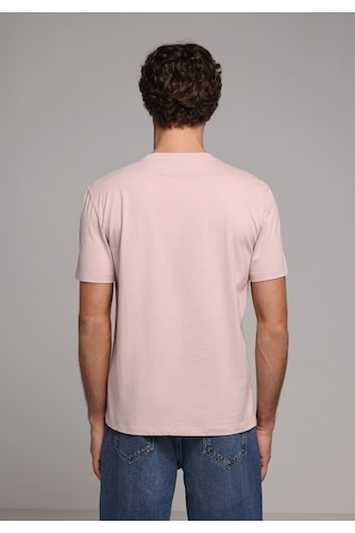 Colin's Colins Regular Fit Yuvarlak Yaka Düz Erkek Pembe Kısa Kol Tişört Cl1073961 Q1.v1 Vpı Violet Pink