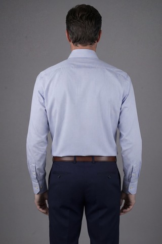 Bisse Regular Fit Klasik Erkek Pamuk Gri Gömlek Gmkls250053 55