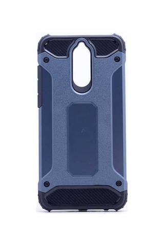 Kilifone - Mate 10 Lite Uyumlu - Kılıf Çift Katman Zırh Tank Crash Military Kapak - Gold