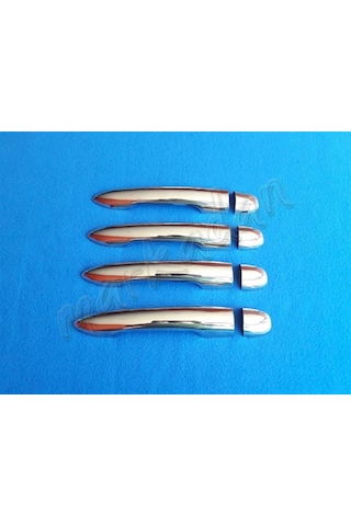 Renault Megane 2 Krom Kapı Kolu 2004-2010 4 Kapı Paslanmaz Çelik