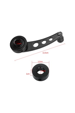 Padalink Evrensel Alüminyum Araba Cam Kolu - Kolay Montaj, 20 Dakikada Takılır, Siyah/mavi/kırmızı/gümüş Renk Seçenekleri