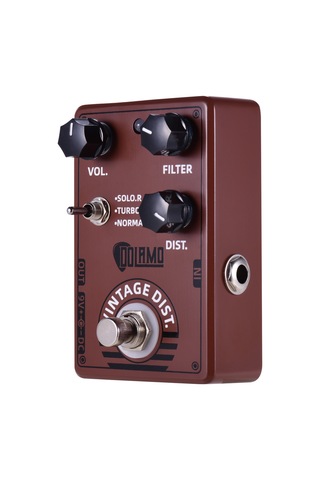 Geeksen Vintage Distoon Gitar Efekt Pedalı Ses Filtresi Ve Distoon Kontrolleri Elektrik Gitar İçin Gerçek By Kahve