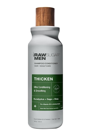 Raw Sugar Men Thicken Şampuan ve Saç Kremi 532 ML