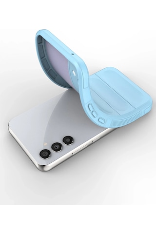 Newface - 405 - Samsung Galaxy Uyumlu M34 5g Kılıf Optimum Silikon - - Csmo-tex - Sky Blue