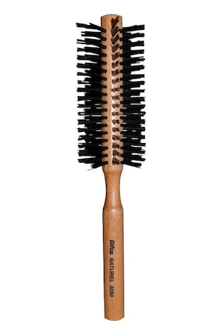 Difaş Saç Fırçası Natural 3050 12 Li Stant