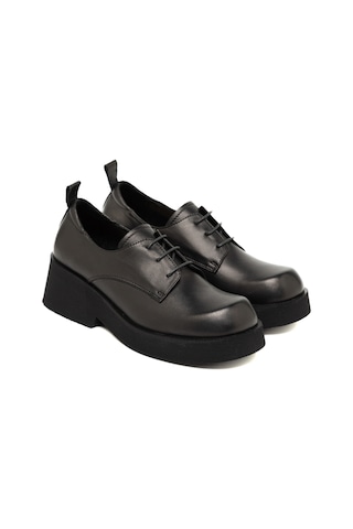 Nero Black Sneaker Günlük Kadın 25k12022 Vergelio Skin Nero Bej