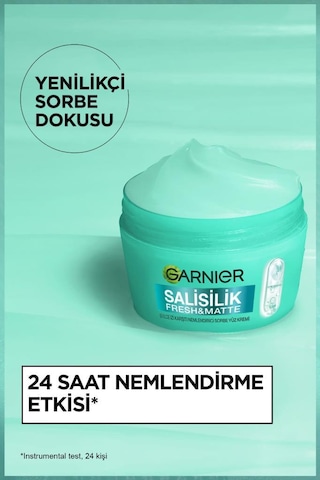 Salisilik Fresh & Matte Sivilce İzi Karşıtı Nemlendirici Sorbe Yüz Kremi 85 Ml, Vegan & Cruelty Free 3600542663342-11187