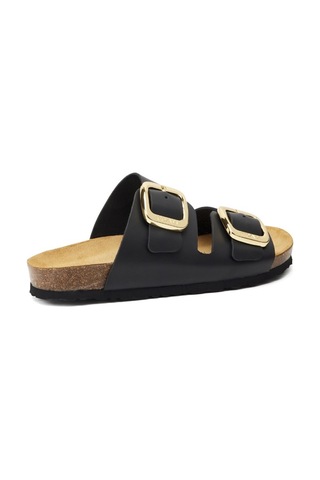 Terlik Kadın 17p8 Frau London Leather Nero Null Siyah