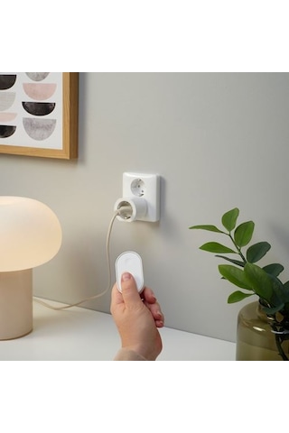 Ikea Grıllplats Akıllı Priz, Beyaz, Uzaktan Kumandalı Diğer