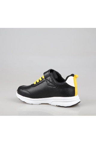 Bücür Ortopedi S501 Siyah Sarı Çocuk Sneakers Siyah Sarı