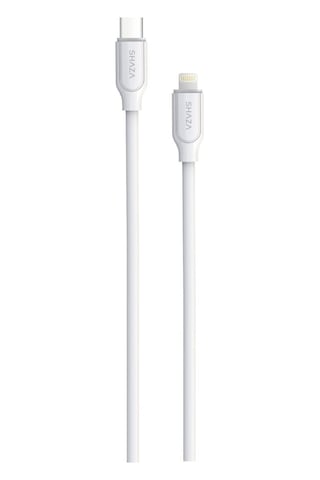 Shaza Usb C- Lightning 1m 27w Destekli Şarj Ve Data Kablosu Sg2002l/wt