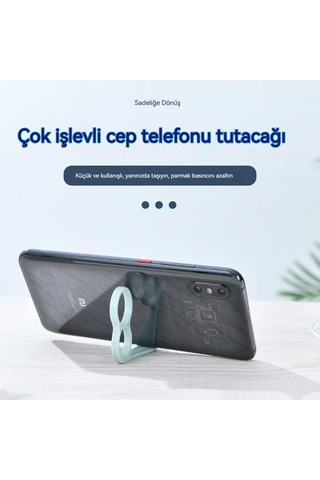 4 Halka Toka Cep Telefonu Tutucu Çok Fonksiyonlu Küçük Tutucu