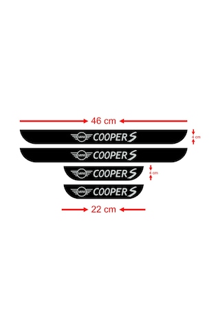 Mini Cooper S Kapı Eşiği 4 Lü Aksesuar Mini Cooper S Kapı Eşiği 4 Lü Aksesuar