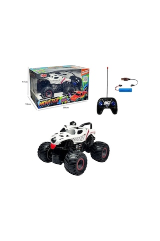 Vardem Oyuncak Jy-1003-04-07-08 Uzaktan Kumandalı Şarjlı Monster Jeep