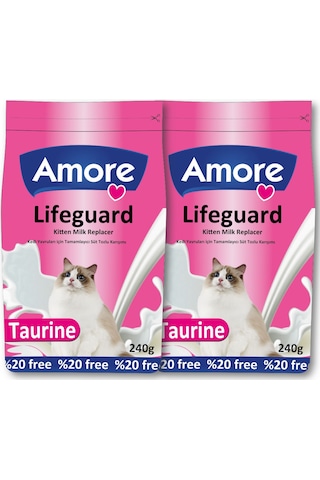 LifeGuard Yavru Kedi Süt Tozu 480gr + Maxisol 200gr + Biberon
