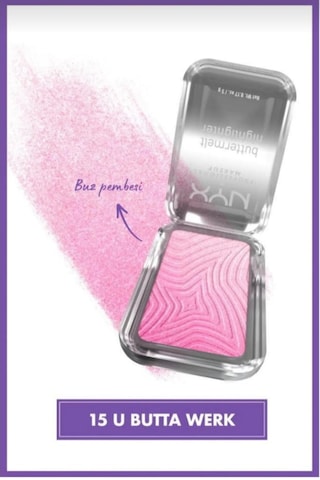 Nyx Professional Makeup Buttermelt Highlighter Kremsi Pudra Aydınlatıcı - 05 U Butta Werk 05