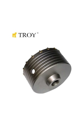 Troy 27470 Elmas Beton Panç 120Mm - Adaptörü Ayrı Satılır