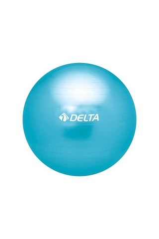 Delta 55 Cm Pilates Topu 25 Cm Mini Denge Topu ve Pompası Seti