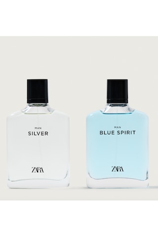 Zara Man Sılver Zara Man Blue Spırıt Edt 100 Ml + 100 Ml 3,38 Fl. Oz Parfum Ferah