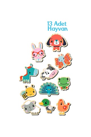 Fisher Price Manyetik Çiftlik 5 Adet