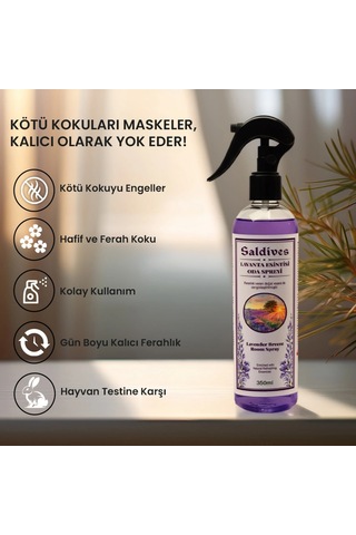 Saldives Lavanta Esintisi Oda Spreyi 350 Ml Fragrance