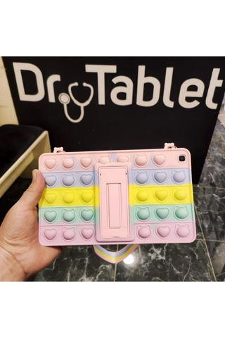 Samsung Uyumlu S6 Lite P610 Popit Tablet Kılıfı Kılıf