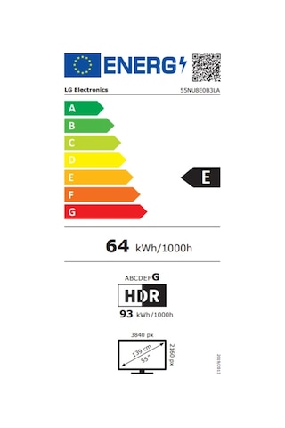 LG 55NU8E0B3LA 4K Ulta HD 55" 140 Ekran Uydu Alıcılı webOS Smart LED TV