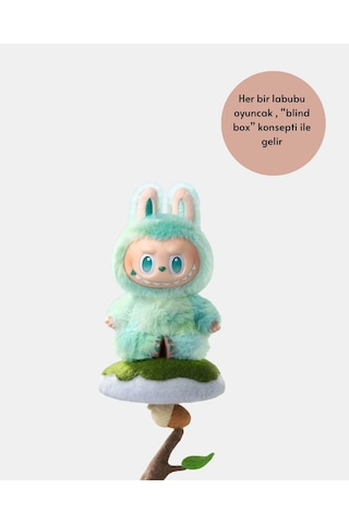 Yumuşak Dolgulu Labubu Karakter Peluş Oyuncak