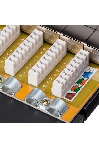 Netlink Patch Panel 24 Port CAT6A S/FTP Zırhlı Topraklı