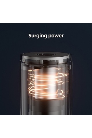 Ulzyvf Elektrikli Kahve Öğütücü 5 Seviye Otomatik Durdurmalı Şeffaf Seramik Çekirdek Espresso Diğer