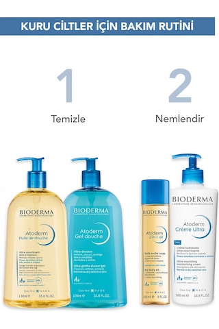 Bioderma Atoderm 2 In 1 Oil 2 x 150 ML
