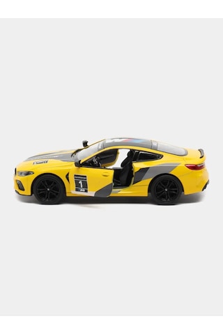 Kinsmart Bmw M8 Competition Coupe Livery Edition Kt5425df 1:38 Scale Model Lisanslı Sarı