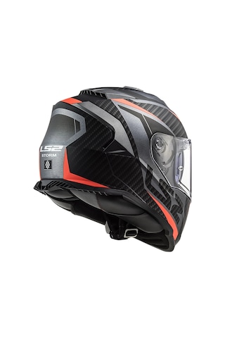 Ls2 Storm 2 Racer Mat Tıtanıum-neon Turuncu Kask Mat Turuncu