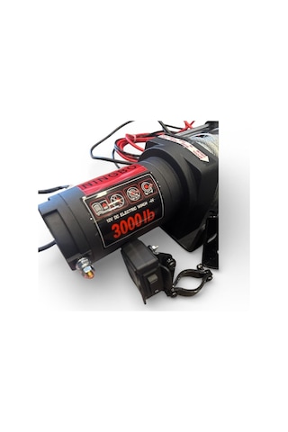 Mxo Çelik Halatlı Atv Vinci 3000 Lb 12v