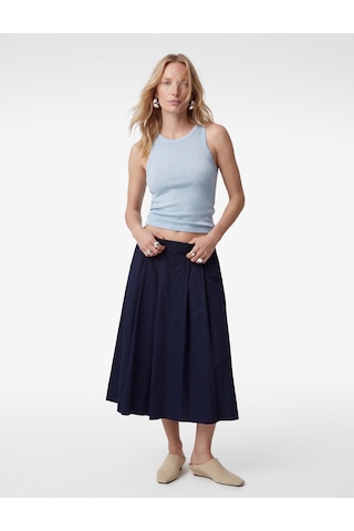 Koton Slim Fit Kolsuz Bisiklet Yaka Atlet A.mavi 6sak10304ek Açık Mavi
