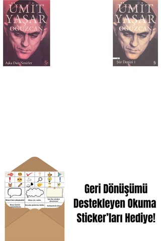 Aşka Dair Nesirler + Şiir Denizi 1 + Okuma Sticker'ları