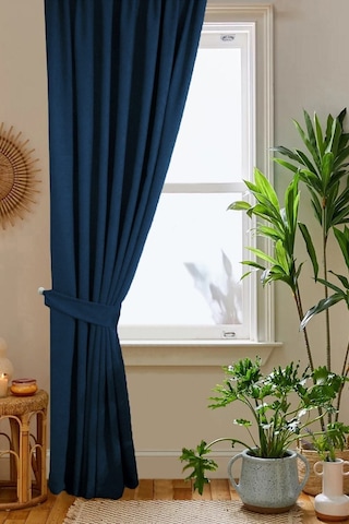 Home Color Home Lacivert Petek Kadife Dokulu Fon Perde Düz Dikişli Ekstrafor Büzgü 1.sınıf Kalite Diğer