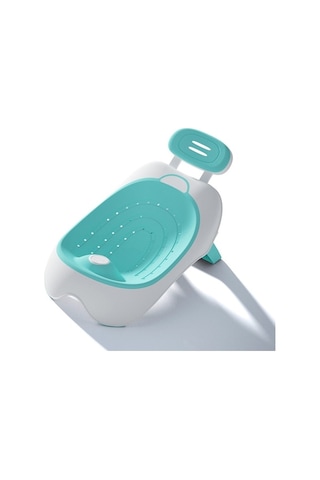 Dancemonkey Bebek Banyo Standı Kaymaz Küvet - Saf Yeşil